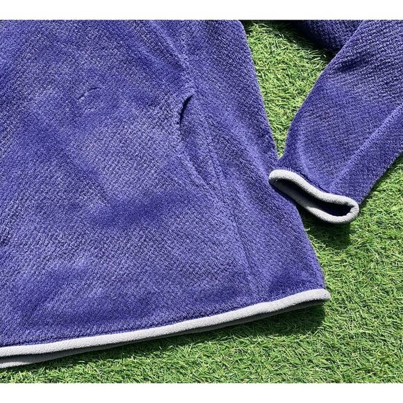 Patagonia purple Re-Tool Snap-T Pullover POLARTEC Fleece Jacket Coat Women S - Picture 4 of 7